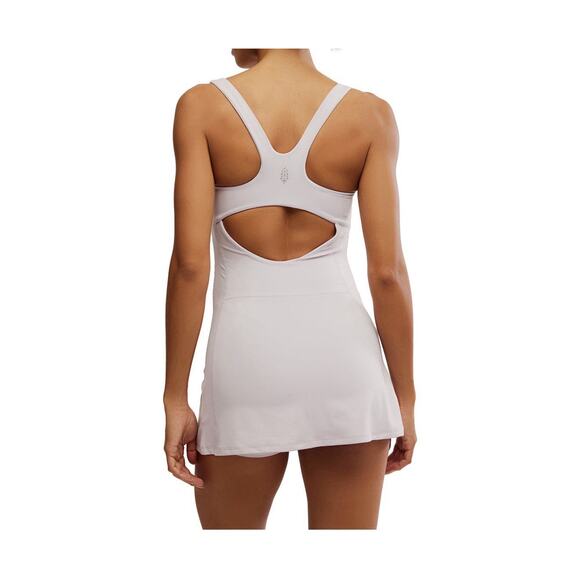 NWT Free People Movement Tennis Dress White Never Better Race Back Power-Mesh XL - Picture 7 of 9